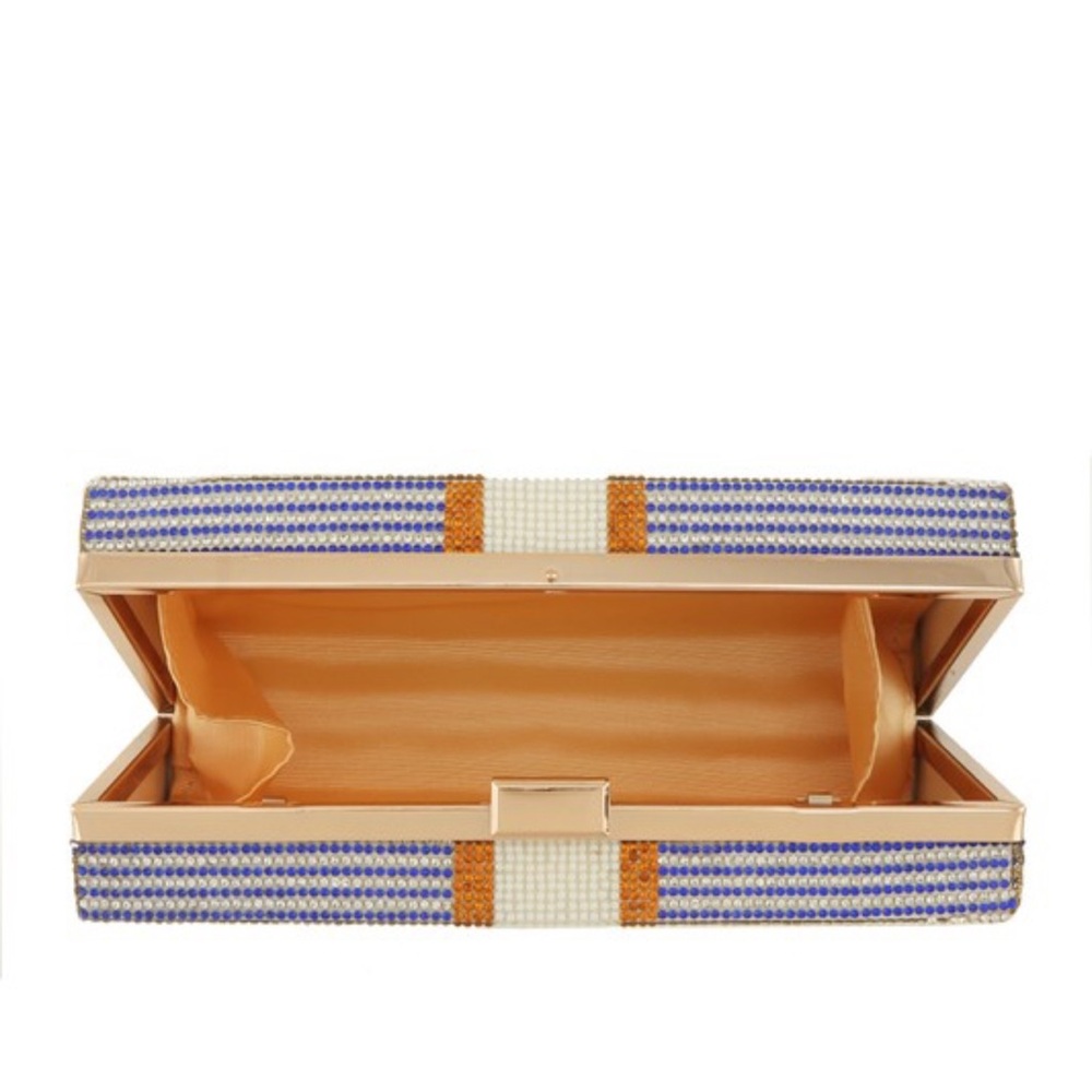 •Bank Roll Betty• Money Stacks Rhinestone Clutch - Picture 3 of 4